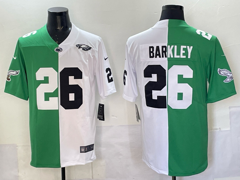 Men 2026 Philadelphia Eagles #26 Barkley green Nike Limited NFL Jersey 0920006->philadelphia eagles->NFL Jersey